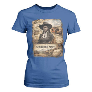 Black History Black Cowgirl T Shirt For Women Western Rodeo African American Melanin Texas Women TS10 Royal Blue Print Your Wear