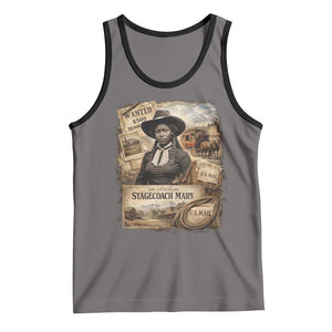 Black History Black Cowgirl Tank Top Western Rodeo African American Melanin Texas Women TS10 Deep Heather Black Print Your Wear