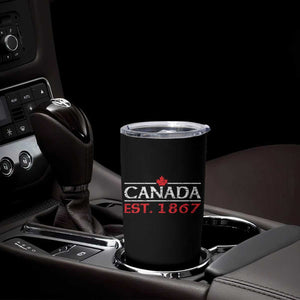 Canadian Maple Leaf Tumbler Cup Canada Flag Vintage Retro Sport TS10 Print Your Wear