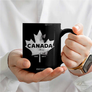 Canada Flag Coffee Mug Canadian Maple Leaf Vintage Retro Sport TS10 Print Your Wear