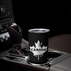 Canada Flag Tumbler Cup Canadian Maple Leaf Vintage Retro Sport TS10 Print Your Wear
