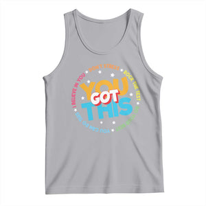 Test Day Teacher Tank Top Rock The Test Dont Stress Just Do Your Best TS10 Athletic Heather Print Your Wear