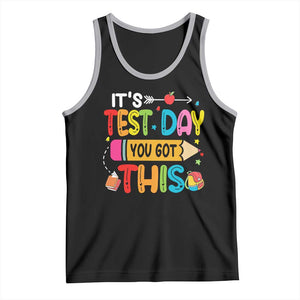 Test Day You Got This Tank Top TS10 Black Athletic Heather Print Your Wear