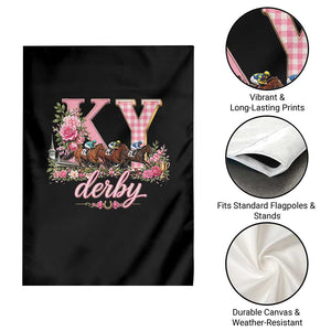 Horse Racing KY Derby Day Vibes Garden Flag This is My Derby Day Dress TS10 Print Your Wear