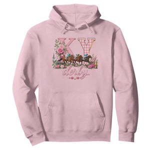 Horse Racing KY Derby Day Vibes Hoodie This is My Derby Day Dress TS10 Light Pink Print Your Wear