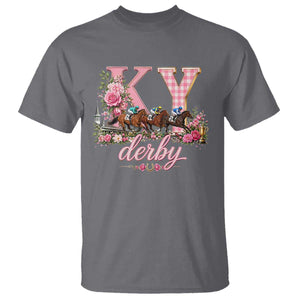 Horse Racing KY Derby Day Vibes T Shirt This is My Derby Day Dress TS10 Charcoal Print Your Wear