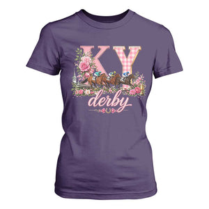 Horse Racing KY Derby Day Vibes T Shirt For Women This is My Derby Day Dress TS10 Purple Print Your Wear