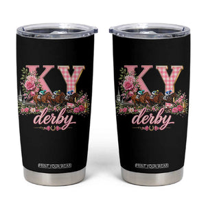 Horse Racing KY Derby Day Vibes Tumbler Cup This is My Derby Day Dress TS10 Black Print Your Wear