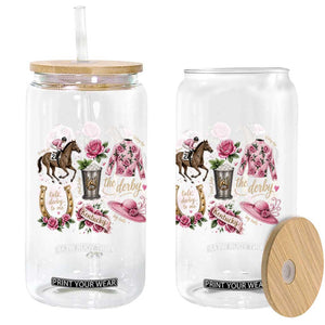 Horse Racing Derby Day Glass Can Doodles Funny Silks Jockey TS10 Print Your Wear