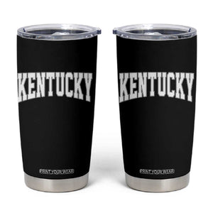 Kentucky Tumbler Cup Retro Varsity Kentucky Lover KY State TS10 Black Print Your Wear