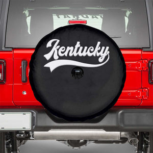 Vintage Kentucky Spare Tire Cover Varsity Script Retro Sports Jersey Style TS10 Black Print Your Wear