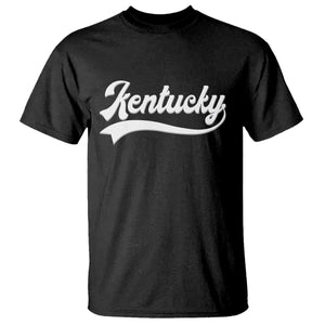 Vintage Kentucky T Shirt Varsity Script Retro Sports Jersey Style TS10 Black Print Your Wear
