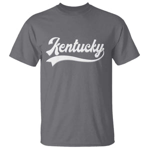 Vintage Kentucky T Shirt Varsity Script Retro Sports Jersey Style TS10 Charcoal Print Your Wear