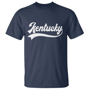 Vintage Kentucky T Shirt Varsity Script Retro Sports Jersey Style TS10 Navy Print Your Wear