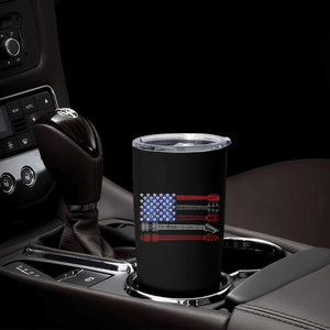 USA Flag Guitar Player Tumbler Cup 4th of July Musician Guitarist TS10 Print Your Wear