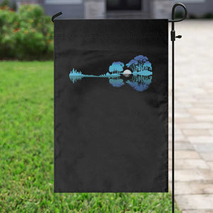 Guitar Lake Garden Flag Retro Tree Shadow Acoustic Guitarist Musician TS10 Print Your Wear