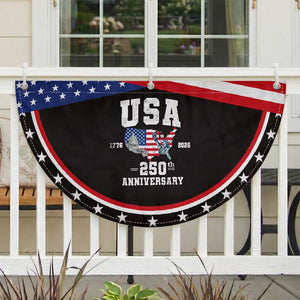 250th Anniversary USA Patriotic Fan Flag 4th of July America US Flag 250 Years American Flag