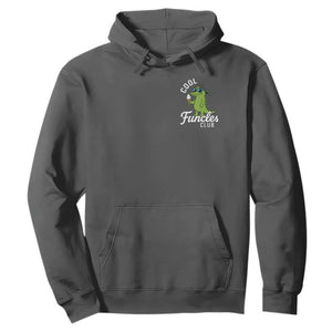Funny Uncle Hoodie Cool Funcles Club Funcle Alligator TS10 Dark Heather Print Your Wear
