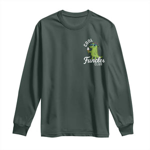 Funny Uncle Long Sleeve Shirt Cool Funcles Club Funcle Alligator