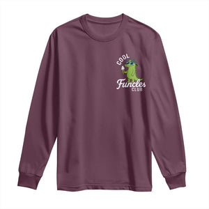 Funny Uncle Long Sleeve Shirt Cool Funcles Club Funcle Alligator