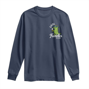 Funny Uncle Long Sleeve Shirt Cool Funcles Club Funcle Alligator
