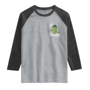 Funny Uncle Raglan Shirt Cool Funcles Club Funcle Alligator