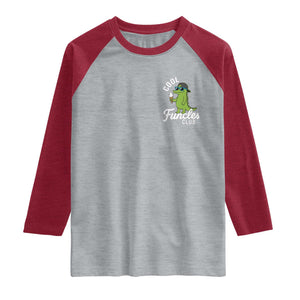 Funny Uncle Raglan Shirt Cool Funcles Club Funcle Alligator
