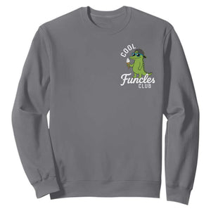 Funny Uncle Sweatshirt Cool Funcles Club Funcle Alligator