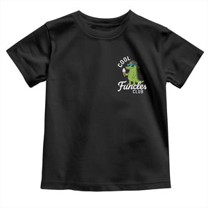 Funny Uncle Toddler T Shirt Cool Funcles Club Funcle Alligator TS10 Black Print Your Wear