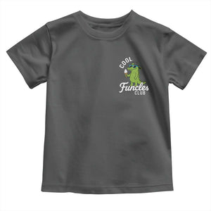 Funny Uncle Toddler T Shirt Cool Funcles Club Funcle Alligator TS10 Dark Heather Print Your Wear