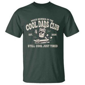 Cool Dads Club T Shirt Retro Skater Fatherhood Still Cool Just Tired Funny Dad Gifts
