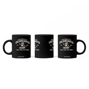 Cool Bonus Dads Club Coffee Mug Retro Skater Fatherhood Still Cool Just Tired Funny Step Dad Gifts