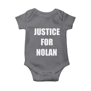 Justice for Nolan Baby Onesie Support and Rememberence Memorial