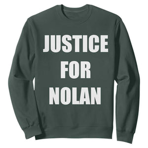 Justice for Nolan Sweatshirt Support and Rememberence Memorial