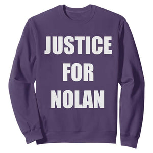 Justice for Nolan Sweatshirt Support and Rememberence Memorial