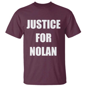 Justice for Nolan T Shirt Support and Rememberence Memorial