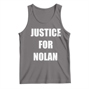 Justice for Nolan Tank Top Support and Rememberence Memorial