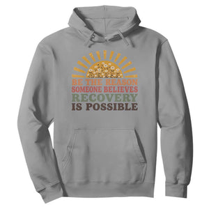 Recovery Sobriety Hoodie Sober Life Believes Recovery is Possible Hippie Vintage Graphic