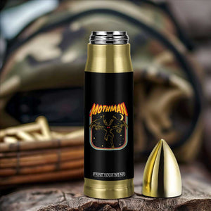 Retro Mothman Bullet Tumbler Vintage Comicbook Style Cryptid Lore Cryptozoology TS10 Print Your Wear