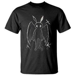 Creepy Cute Mothman T Shirt Alt Goth Grunge Horror Aesthetic Cryptid TS10 Black Print Your Wear