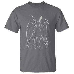 Creepy Cute Mothman T Shirt Alt Goth Grunge Horror Aesthetic Cryptid TS10 Charcoal Print Your Wear