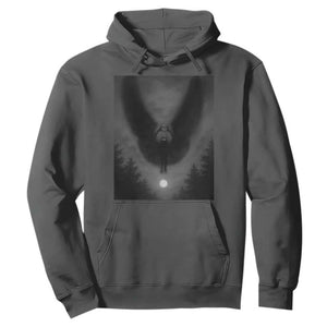 Mothman Hoodie Horror Poster Halloween Cryptid Lover TS10 Dark Heather Print Your Wear