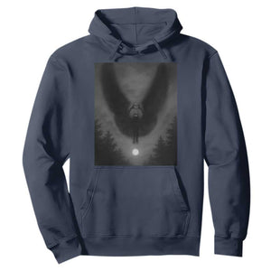 Mothman Hoodie Horror Poster Halloween Cryptid Lover TS10 Navy Print Your Wear