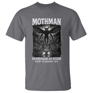 Mothman T Shirt Horror Poster Halloween Harbinger of Doom Cryptid Creature TS10 Charcoal Print Your Wear