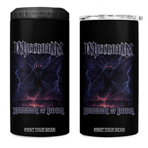 Mothman 4 in 1 Can Cooler Tumbler Black Bridge Folk Horror Cryptid Fan TS10 One Size: 16 oz Black Print Your Wear
