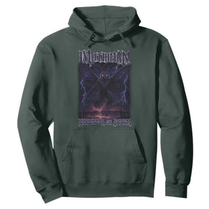 Mothman Hoodie Black Bridge Folk Horror Cryptid Fan TS10 Dark Forest Green Print Your Wear