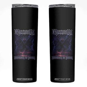 Mothman Skinny Tumbler Black Bridge Folk Horror Cryptid Fan TS10 Black Print Your Wear