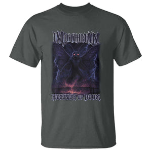 Mothman T Shirt Black Bridge Folk Horror Cryptid Fan TS10 Dark Heather Print Your Wear