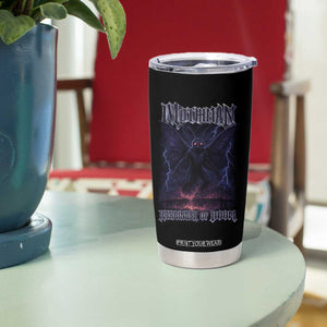Mothman Tumbler Cup Black Bridge Folk Horror Cryptid Fan TS10 Print Your Wear