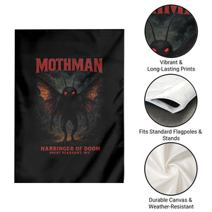Mothman Garden Flag Horror Harbinger of Doom Urban Myth Cryptid Creature TS10 Print Your Wear